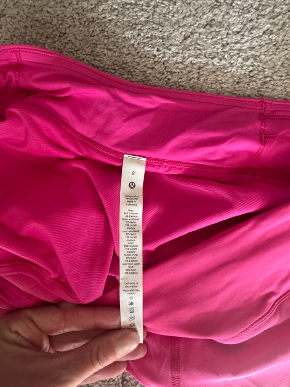 NWT lululemon speed up short 2.5 - Picture 3 of 4